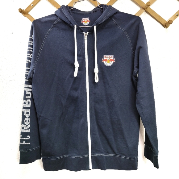 Red Bull Other - NWT Red Bull Salzburg Logo Zip Up Hoodie Large